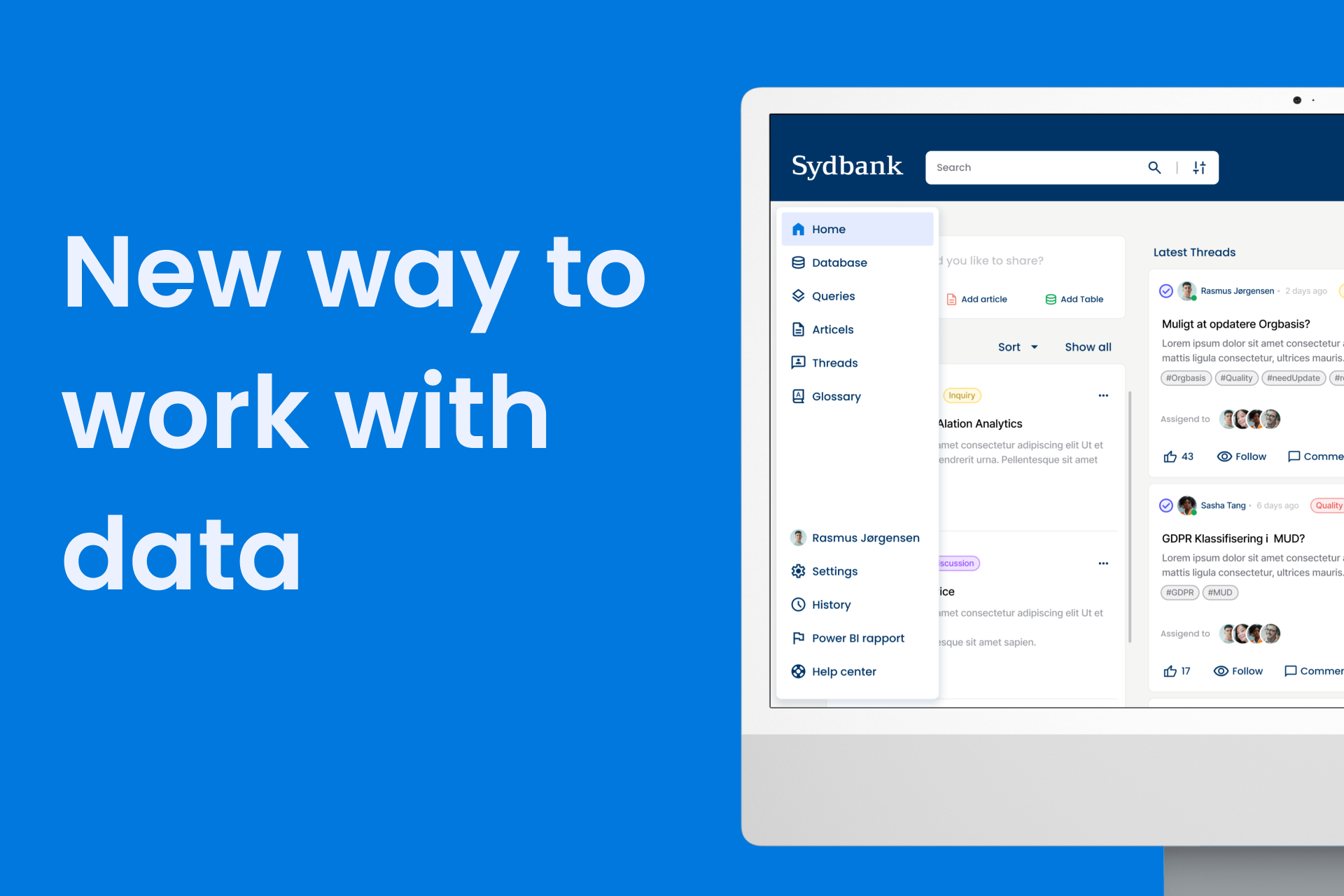 Enhancing the UX of data governance